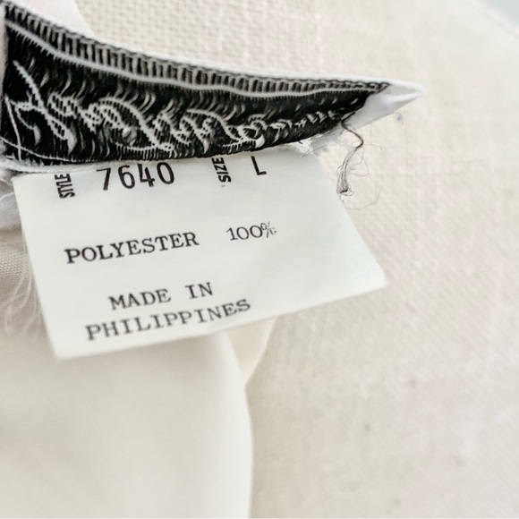 Vintage Natori Floral Embroidered Half Slip Skirt L - FITS LIKE M 6/8/10 - Picture 8 of 10